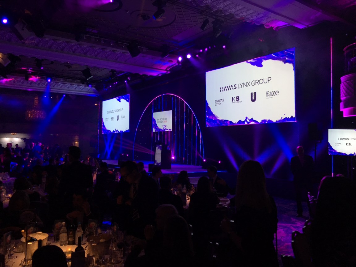 Nine ‘Golds’ for the Havas Lynx Group as it celebrates best ever PM Society Awards success
