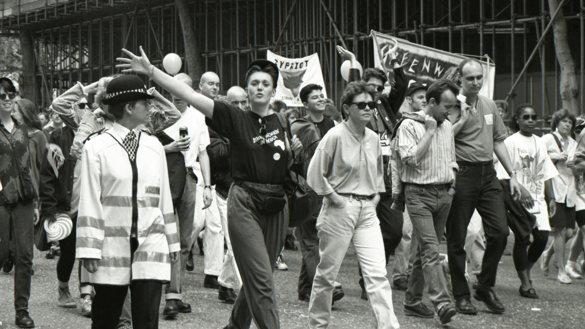 Walks from London Pride in the 1980s